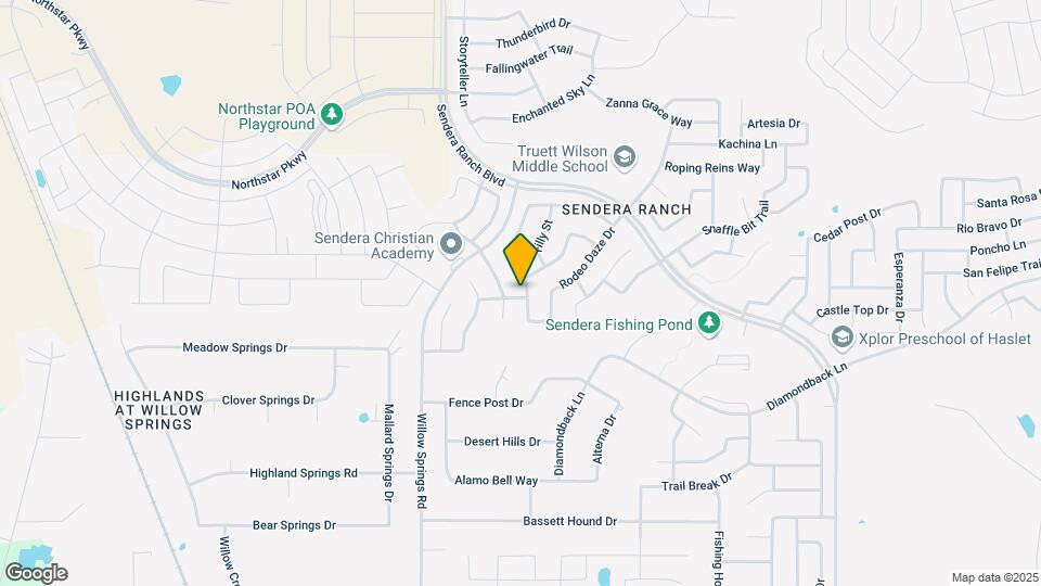 14025 Tanglebrush Trail Map and Location Details