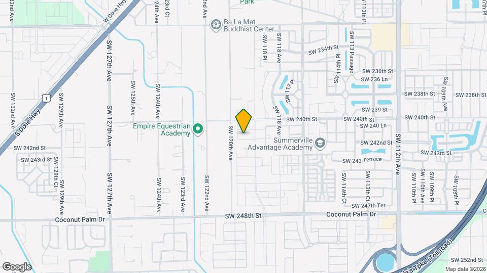 11947 SW 241 Ter Map and Location Details