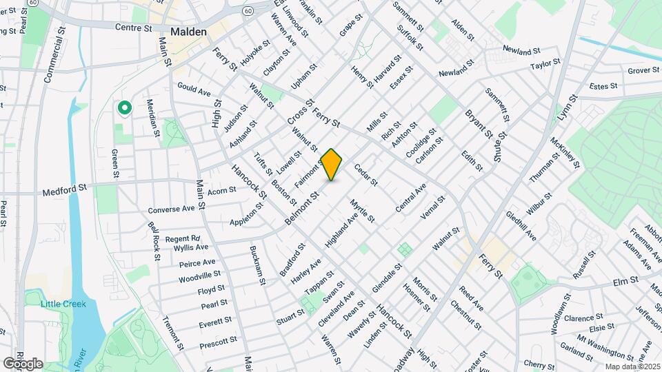 179 Belmont St, Unit 1 Mapa y Detalles de la Ubicación