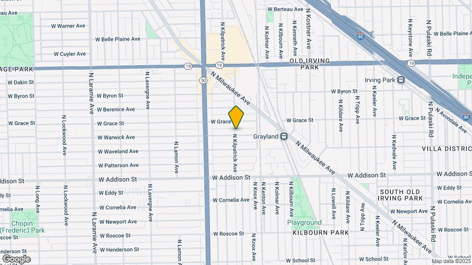 3737 N Kilpatrick Ave Mapa y Detalles de la Ubicación