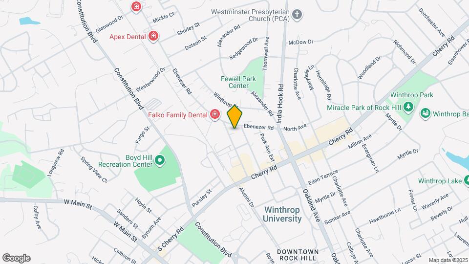 1132 Camden Ave Map and Location Details