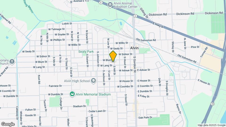 502 W Lang St Mapa y Detalles de la Ubicación