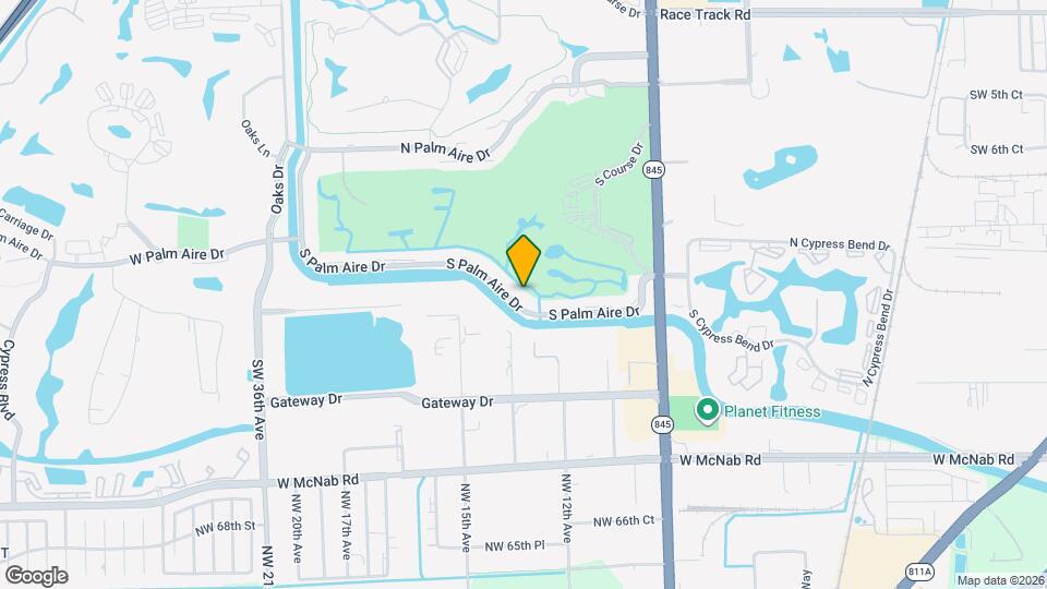 2851 S Palm Aire Dr, Unit 407 Map and Location Details