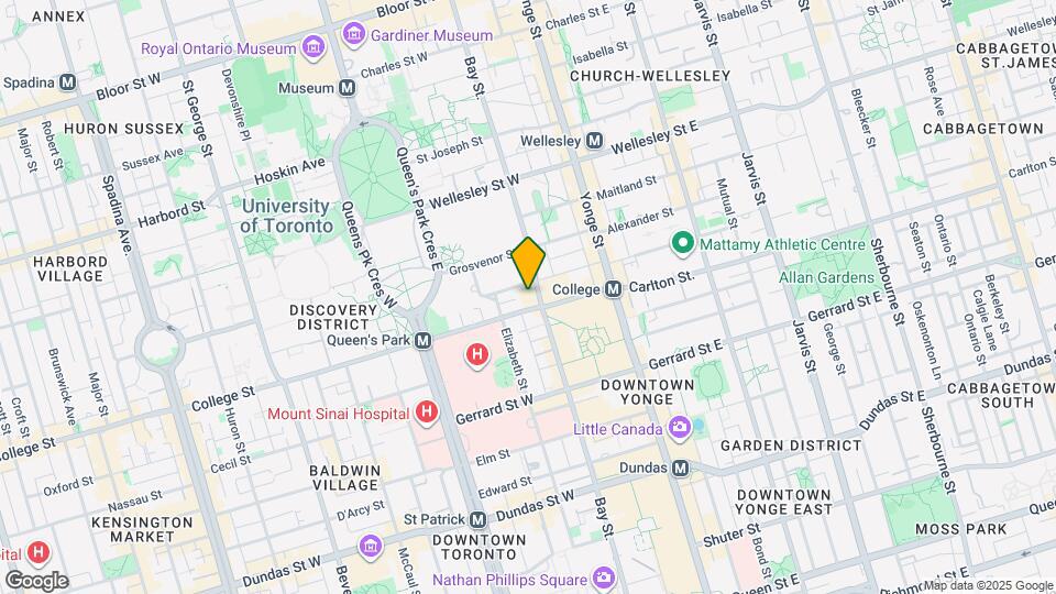 800 Bay St. Map and Location Details