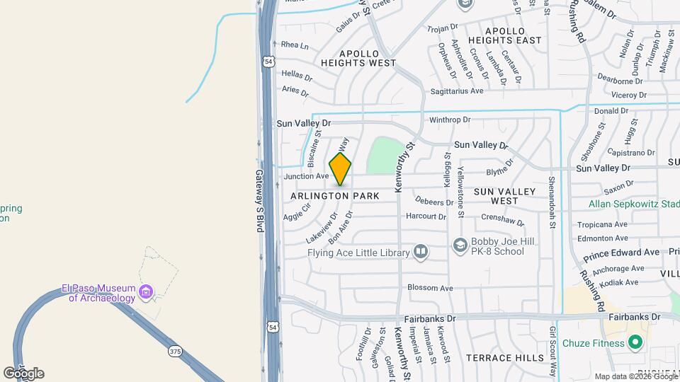 10288 Lakeview Dr Map and Location Details