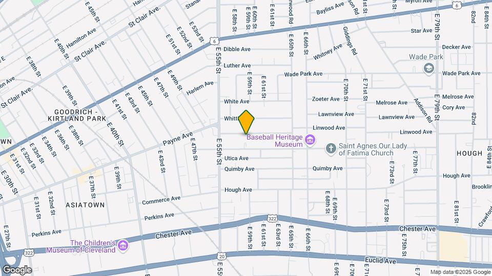 5808 Linwood Ave Map and Location Details