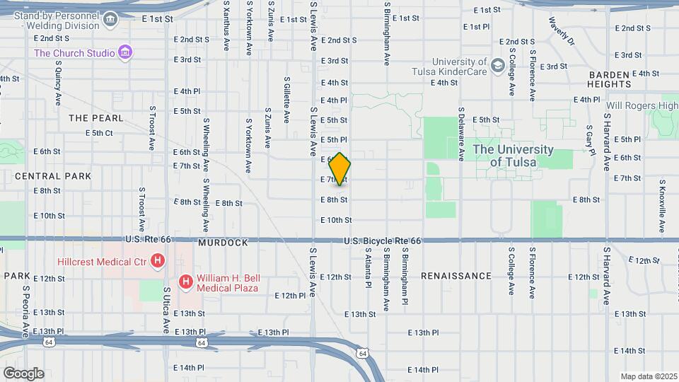 Oaklawn Apartments Map and Location Details