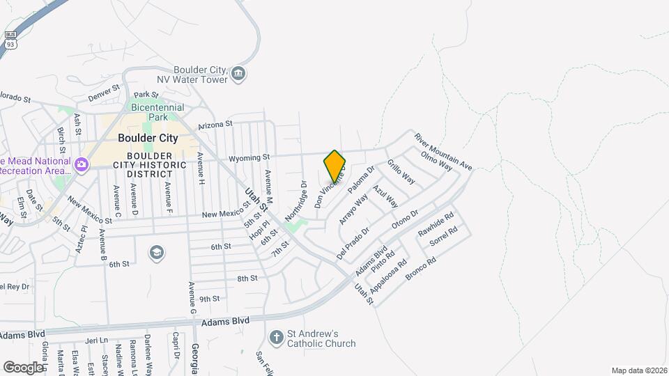 623 Don Vincente Dr Map and Location Details