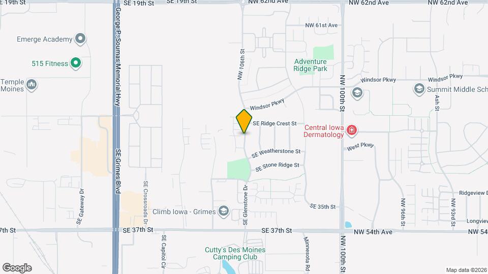 2900 SE Glenstone Dr, Unit Unit # 503 Mapa y Detalles de la Ubicación