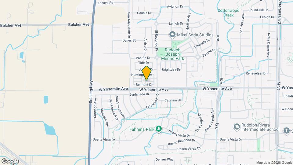 1346 Playa Del Rey Dr Map and Location Details