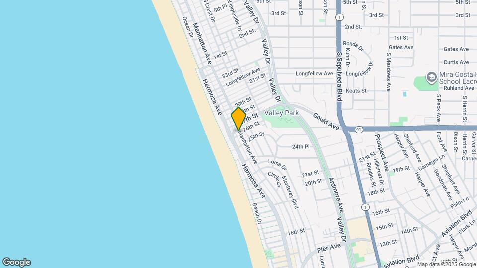 125 26th St Map and Location Details