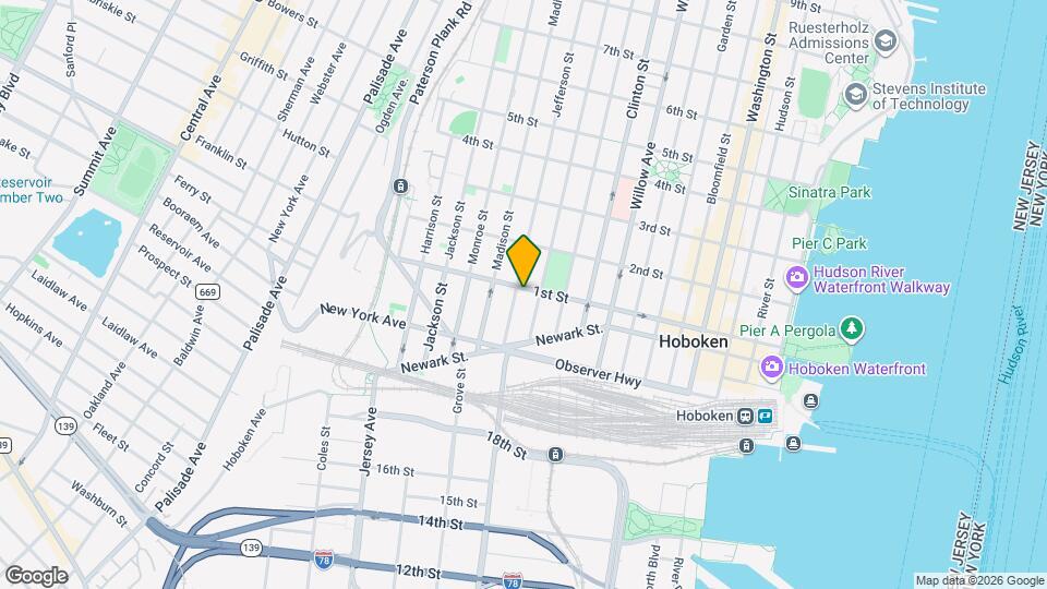 89 Jefferson St Map and Location Details