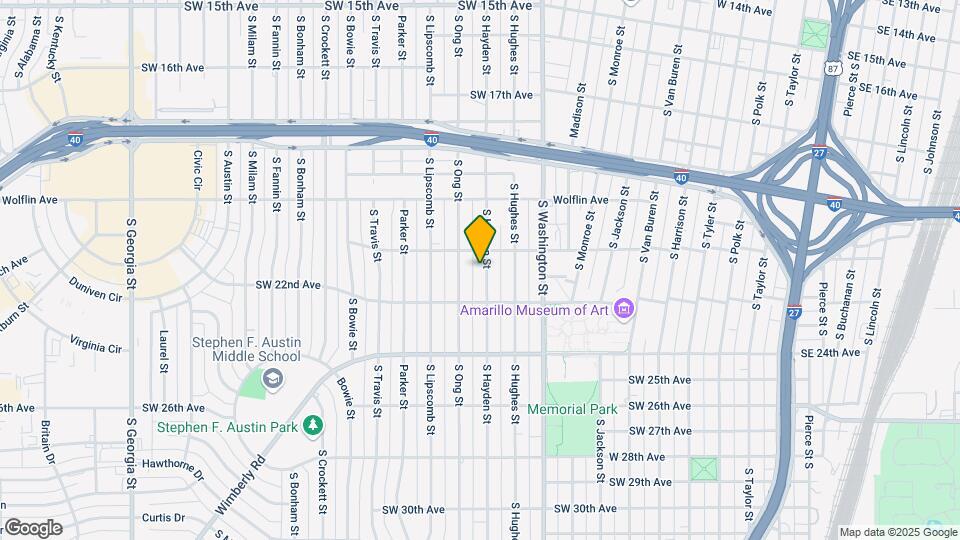 2108 S Hayden St Map and Location Details