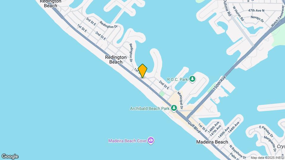 15565 Gulf Blvd Map and Location Details