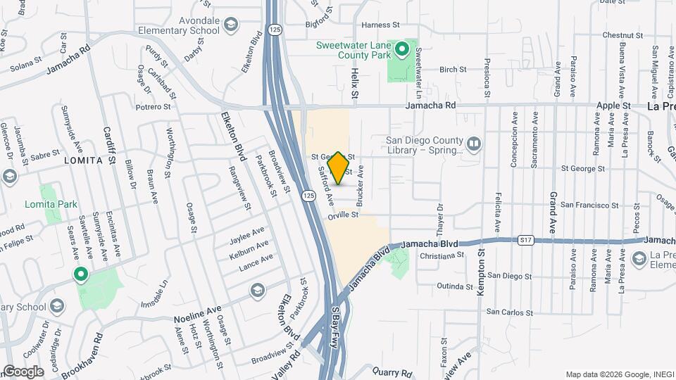 8725 Kelso St Map and Location Details