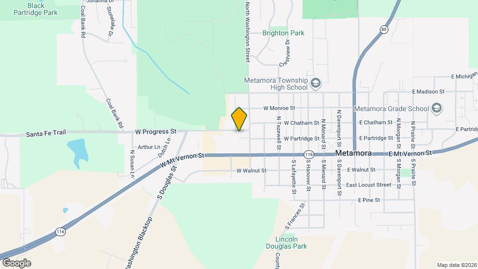 617 W Partridge St, Unit Apt C Mapa y Detalles de la Ubicación