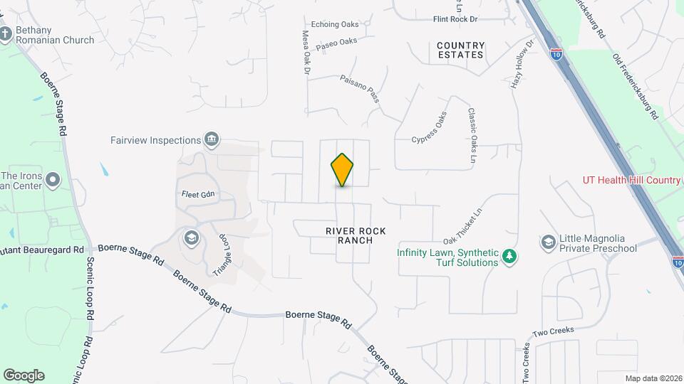 8810 Woodland Bend Map and Location Details