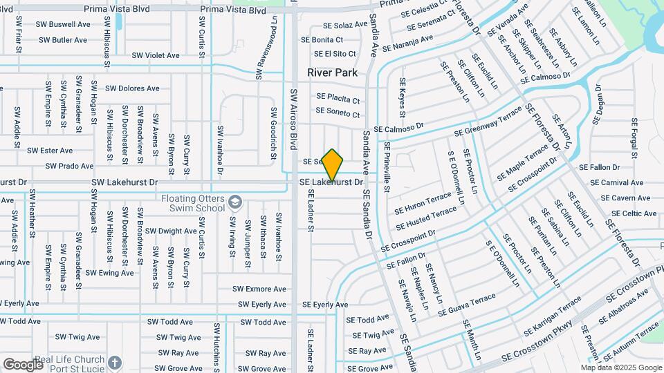 160 SE Lakehurst Dr Map and Location Details