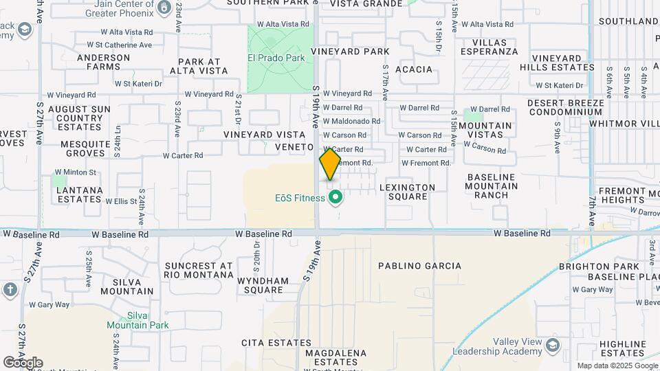 1840 W Pollack St Map and Location Details