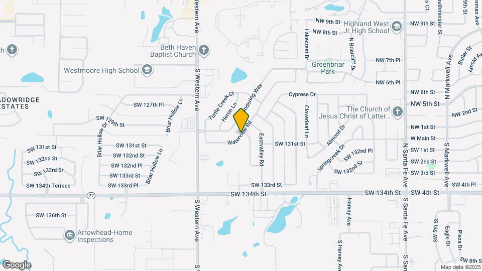 732 Waterview Rd Map and Location Details