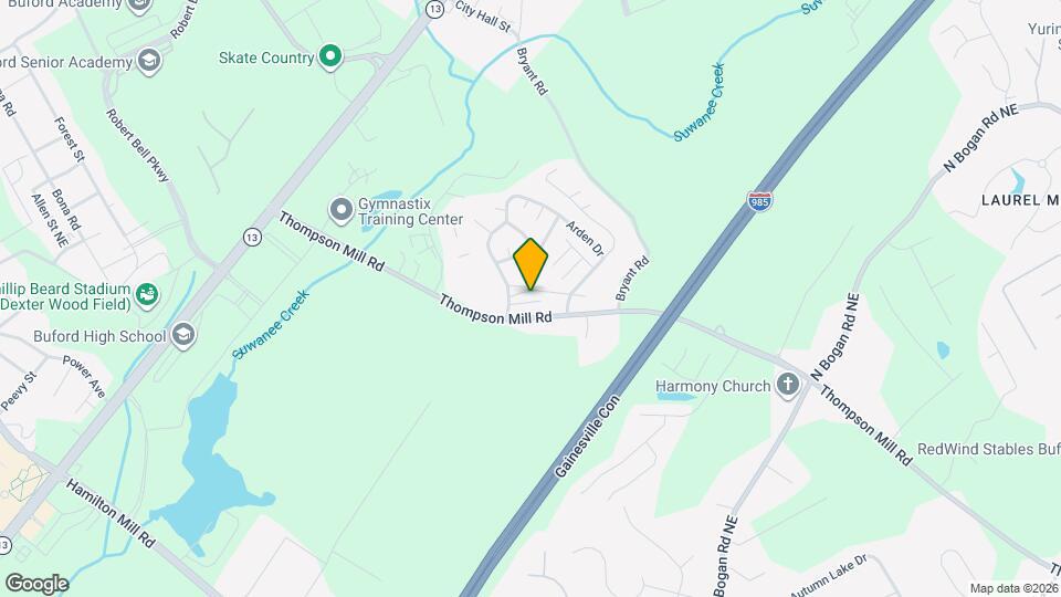 2840 Pebblebrook Ct Map and Location Details