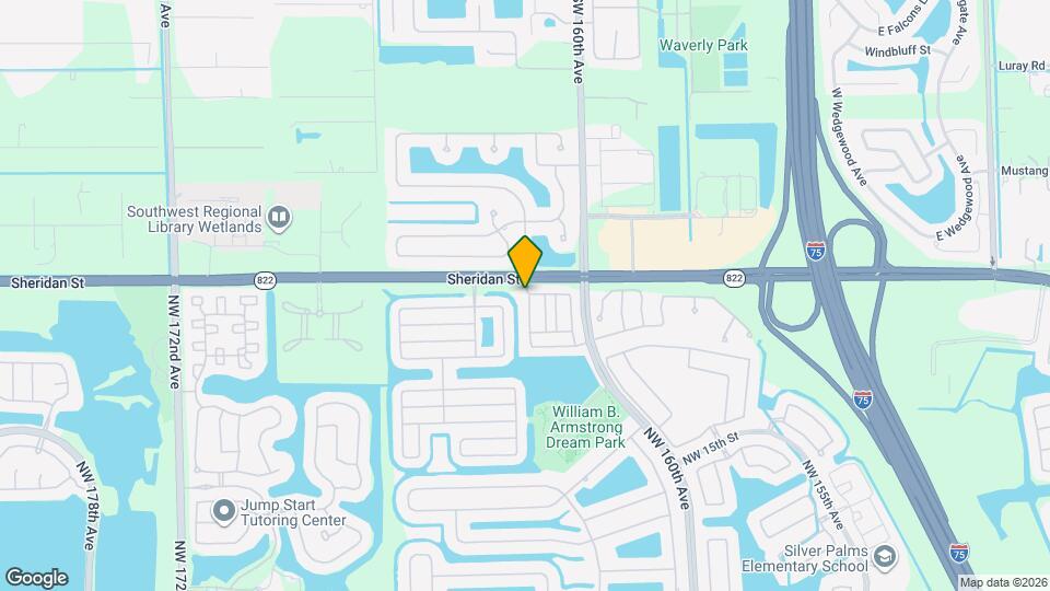 2398 NW 162nd Way Map and Location Details