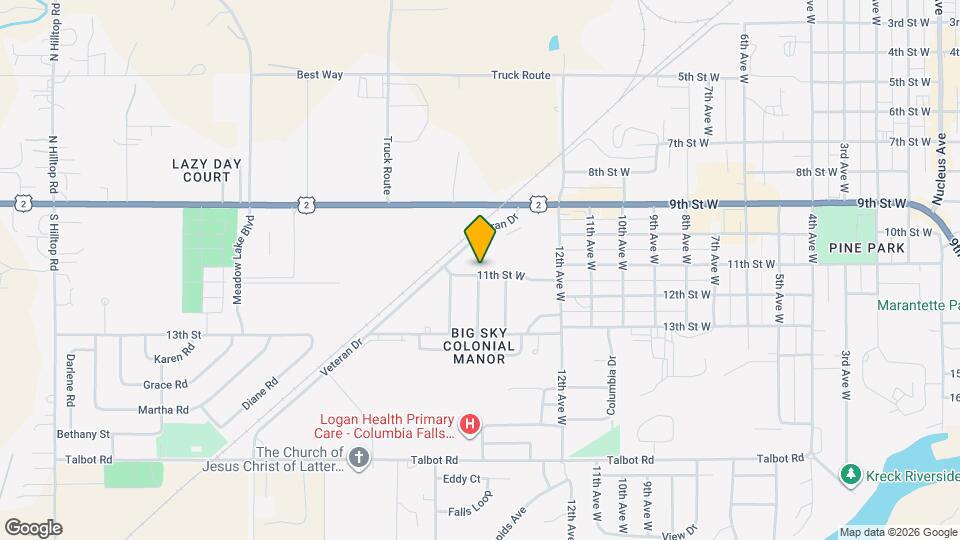 1441 11th St W Map and Location Details