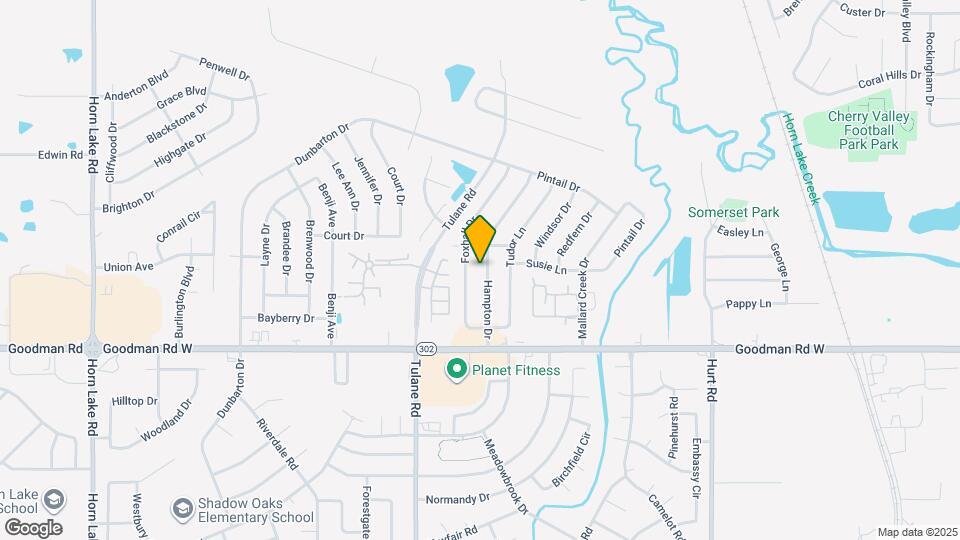 7059 Hampton Dr Map and Location Details