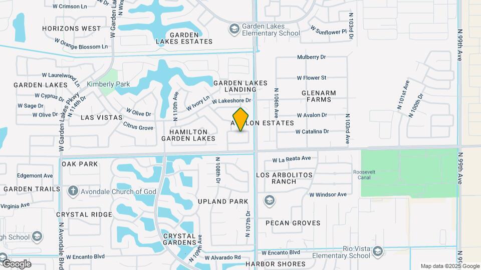 10739 W Bermuda Dr Map and Location Details