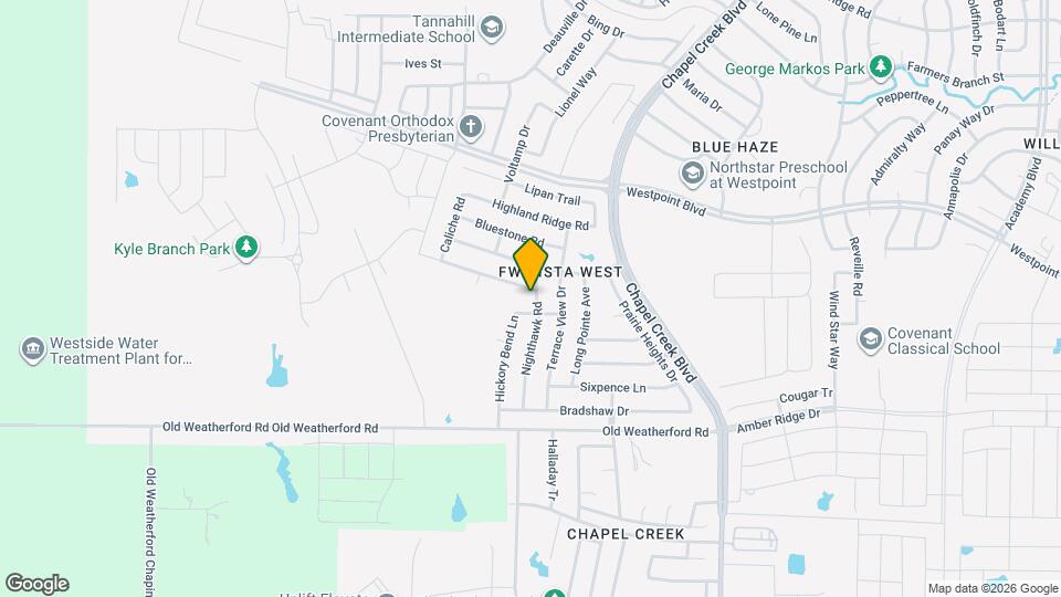 10601 Ambling Trail Map and Location Details