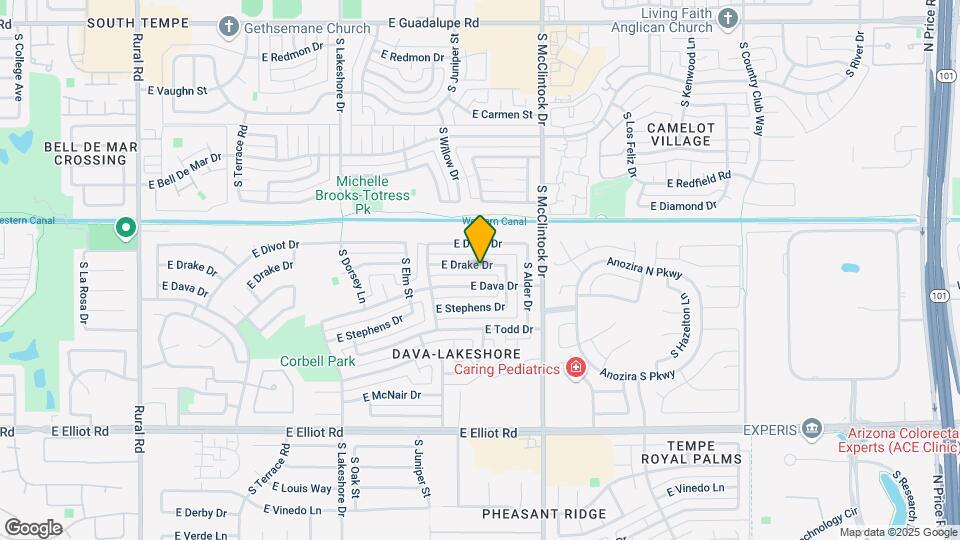 1559 E Drake Dr Map and Location Details
