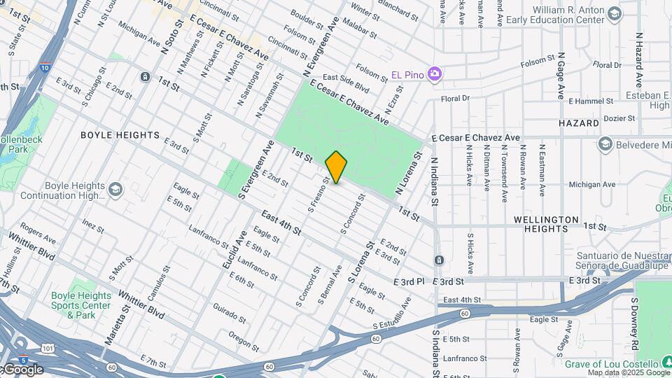 3219 Gleason Ave Map and Location Details