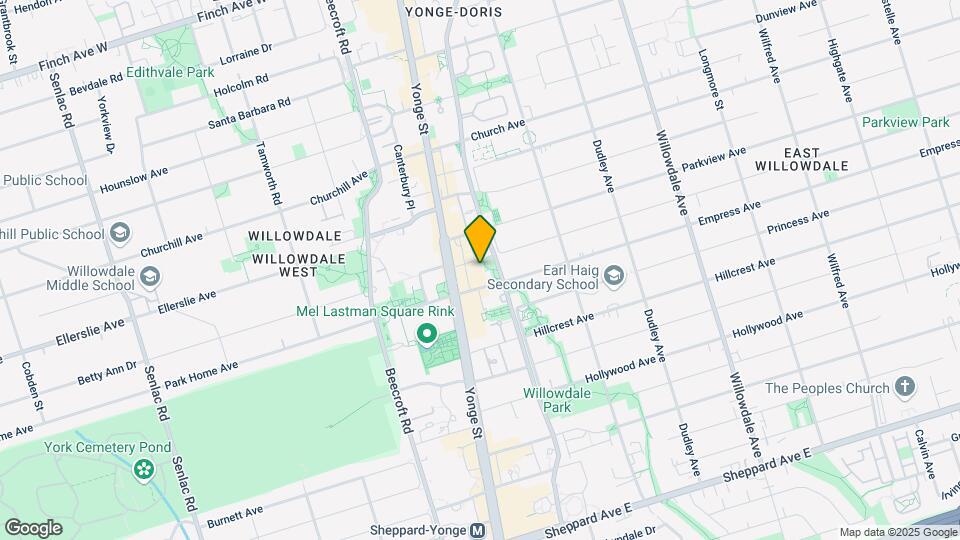 28-828 Empress Ave Map and Location Details