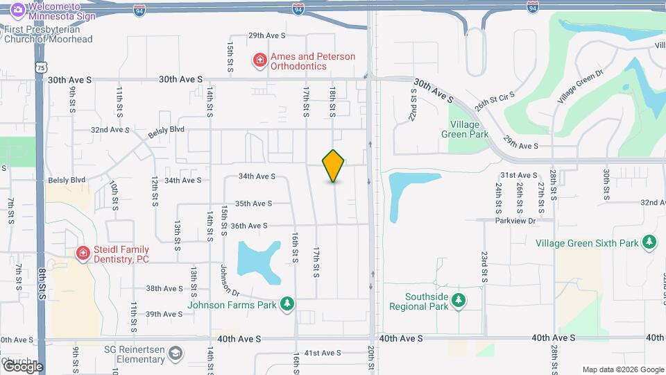 3433 18th St S Map and Location Details