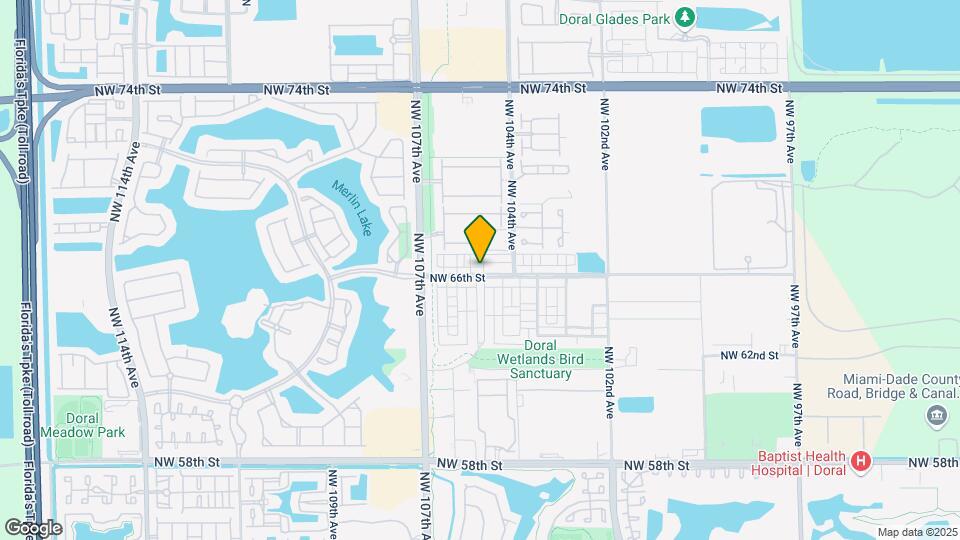 10463 NW 66th St Map and Location Details