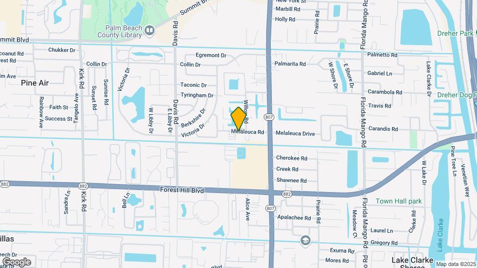3170 Melaleuca Dr Map and Location Details