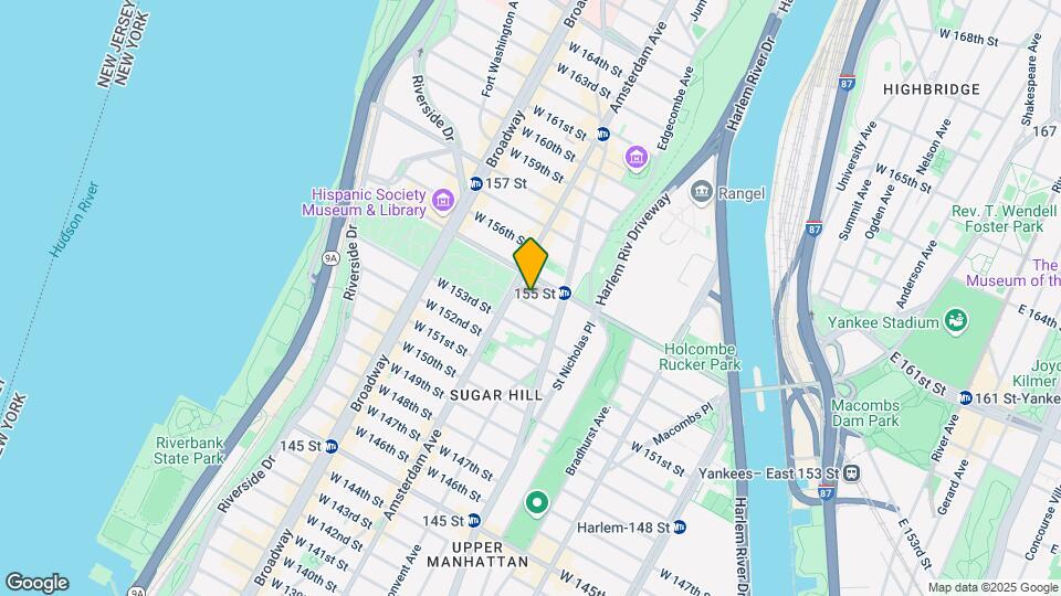 429-431 W 154th St Mapa y Detalles de la Ubicación