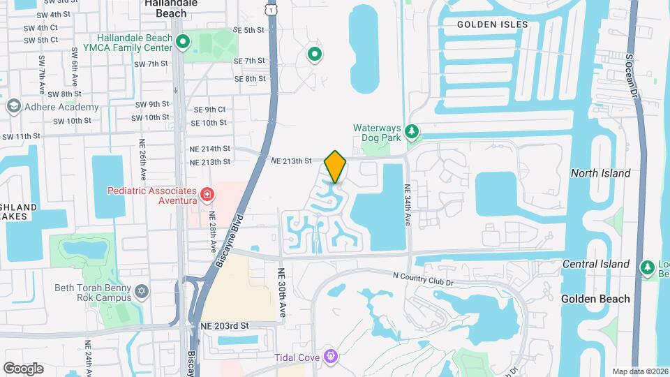 3172 NE 211th St Map and Location Details