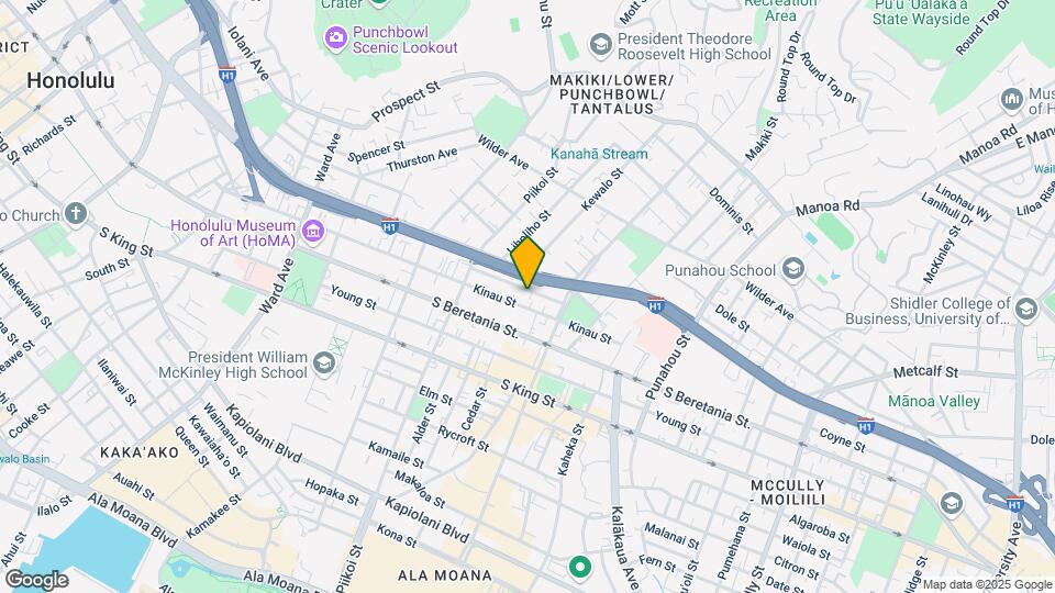 Kinau Regent Mapa y Detalles de la Ubicación