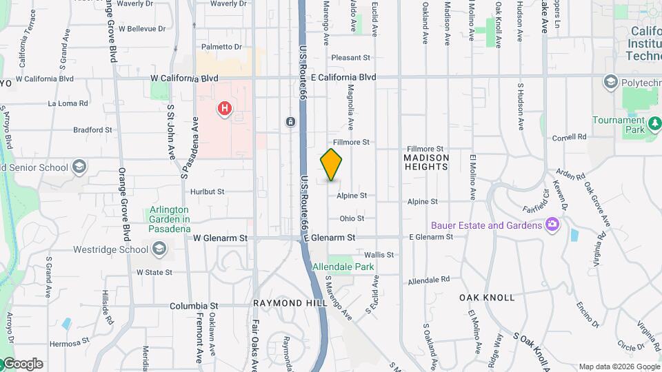 902-906 S Marengo Ave Mapa y Detalles de la Ubicación