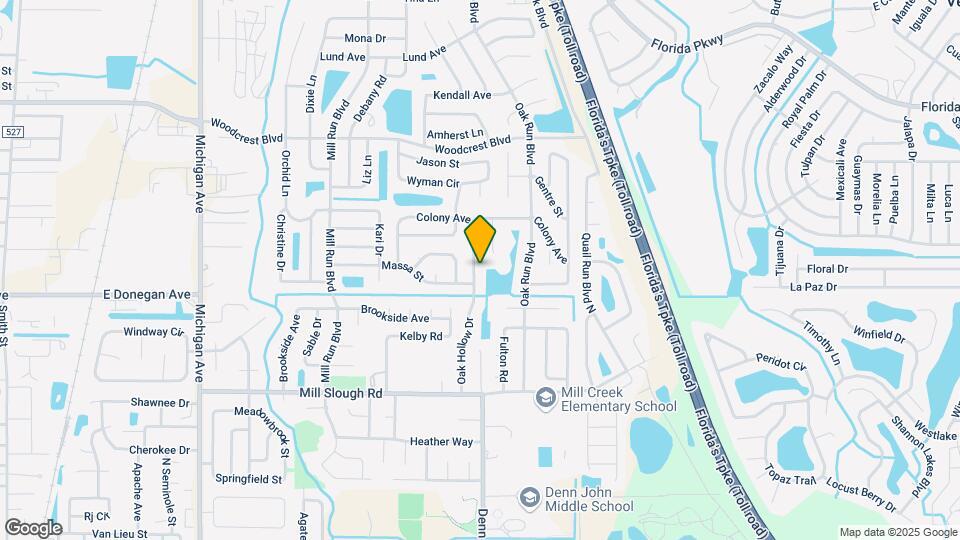 2517 Oak Hollow Dr Map and Location Details