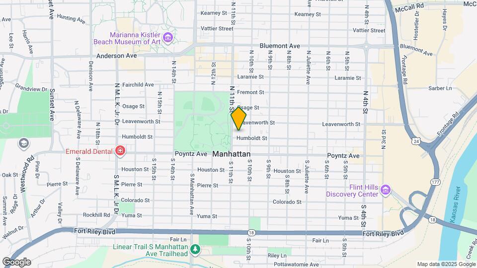 1022 Humboldt St Map and Location Details