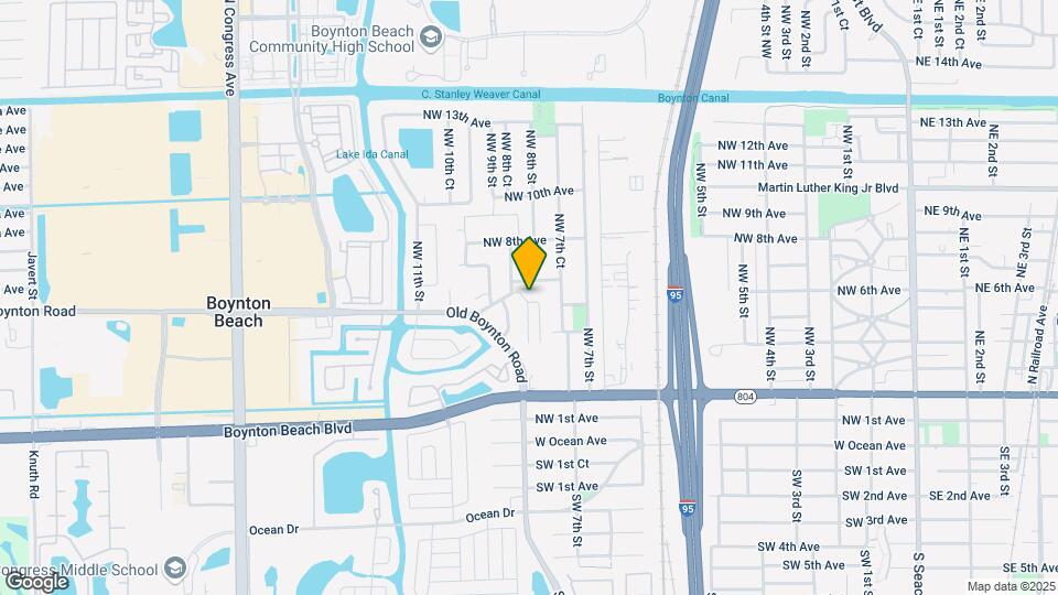 516 NW 8th Ct Map and Location Details