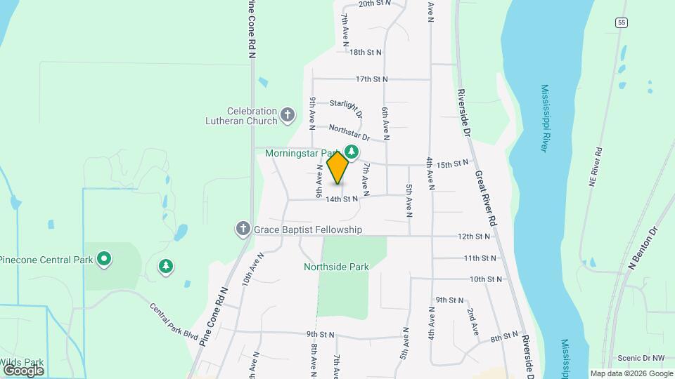1405 8th Ave N Mapa y Detalles de la Ubicación