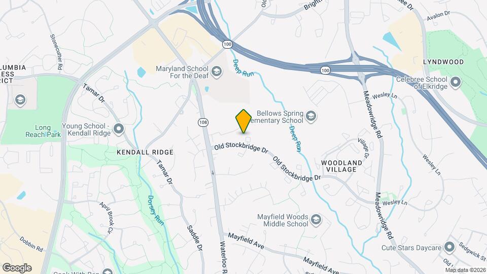 8113 Wooded Glen Ct Map and Location Details