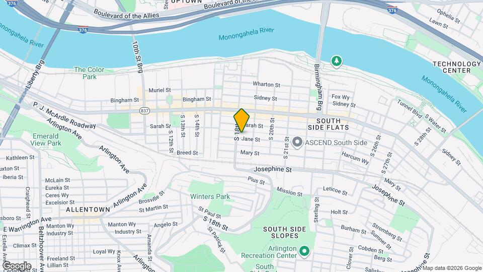 1807 Jane St Map and Location Details