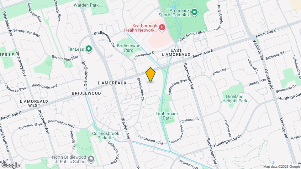 36 Rainthorpe Crescent Map and Location Details