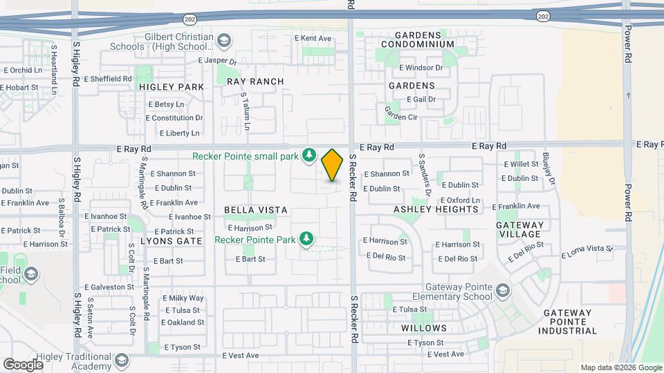 3944 E Dublin St Map and Location Details