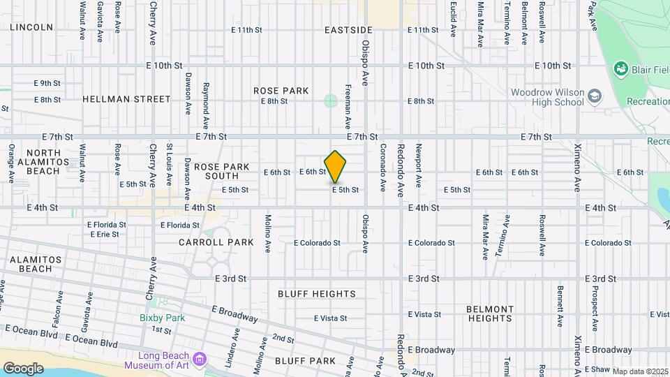 3011 E 5th St Map and Location Details