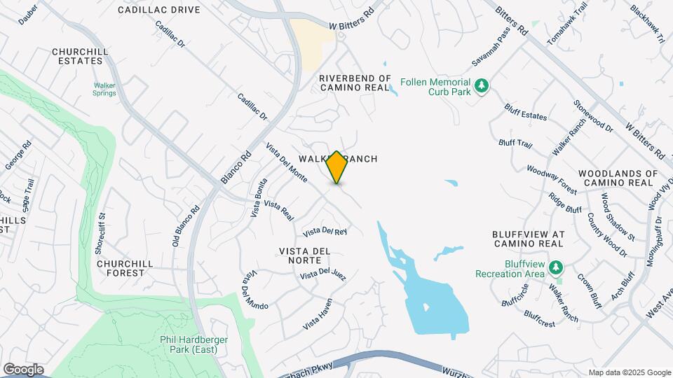 1222 Walkers Way Map and Location Details